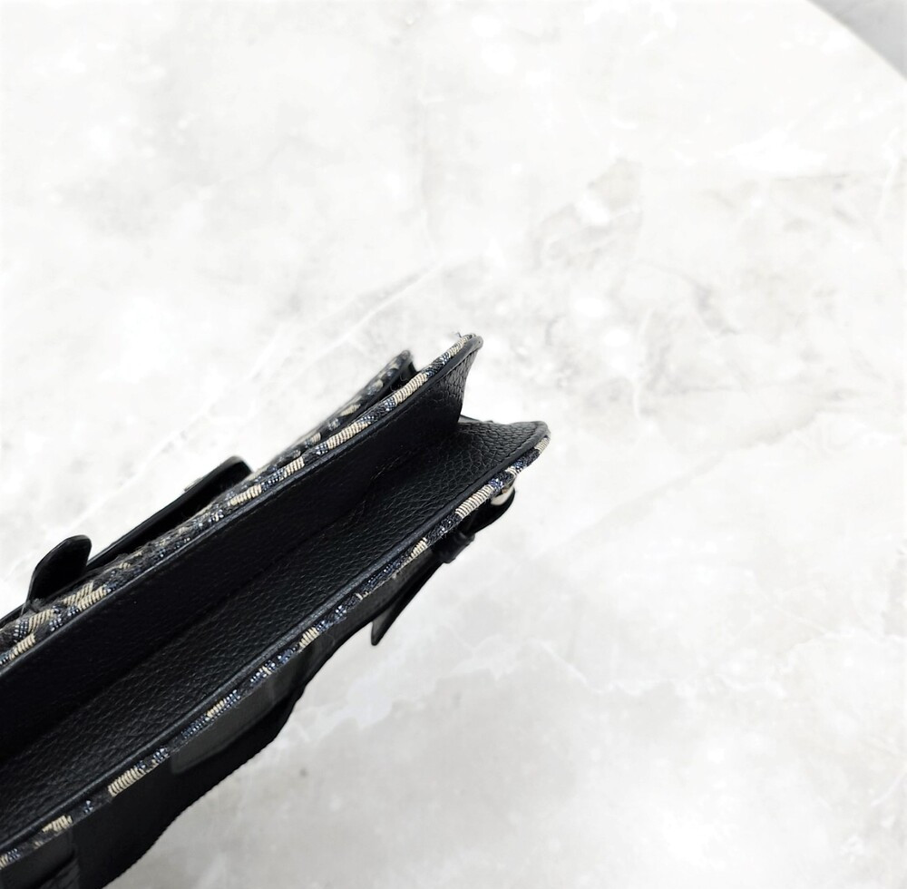 [럭스유] 디올 오블리크 자카드 새들 파우치 크로스백 1ADPO095YKY