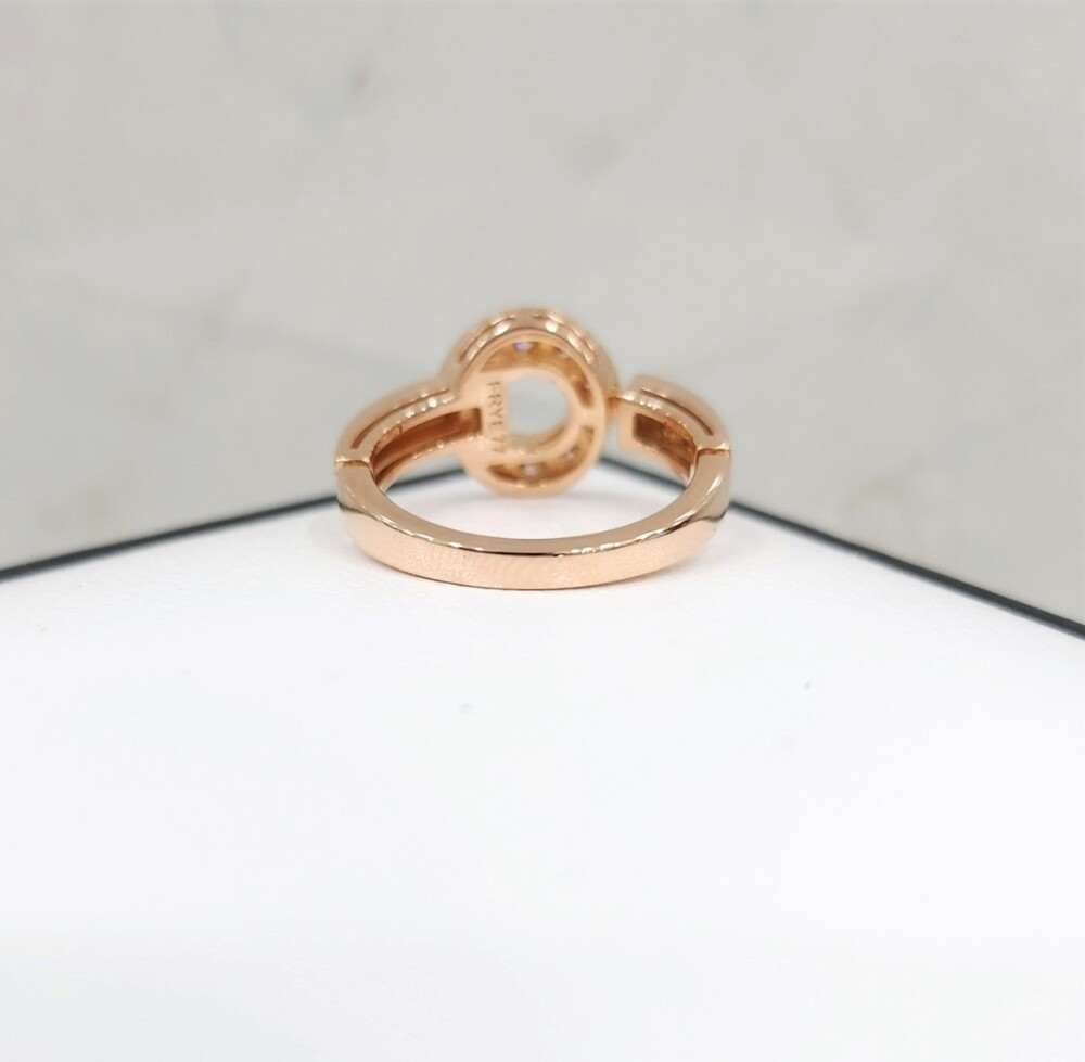 [럭스유] 불가리 다이아 불가리 링 49호 18K 로즈골드
