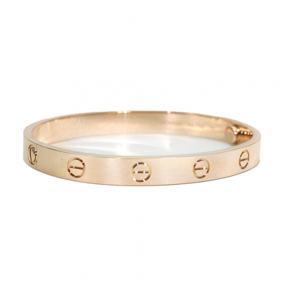 Cartier(까르띠에) CRB6067416 18K 핑크 골드 러브 브레이슬릿 팔찌 16호