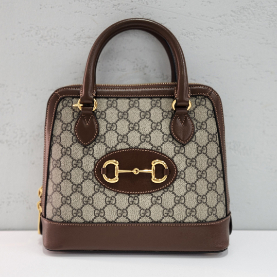 구찌 GG 홀스빗 1955 스몰 탑핸들 토트백 621220