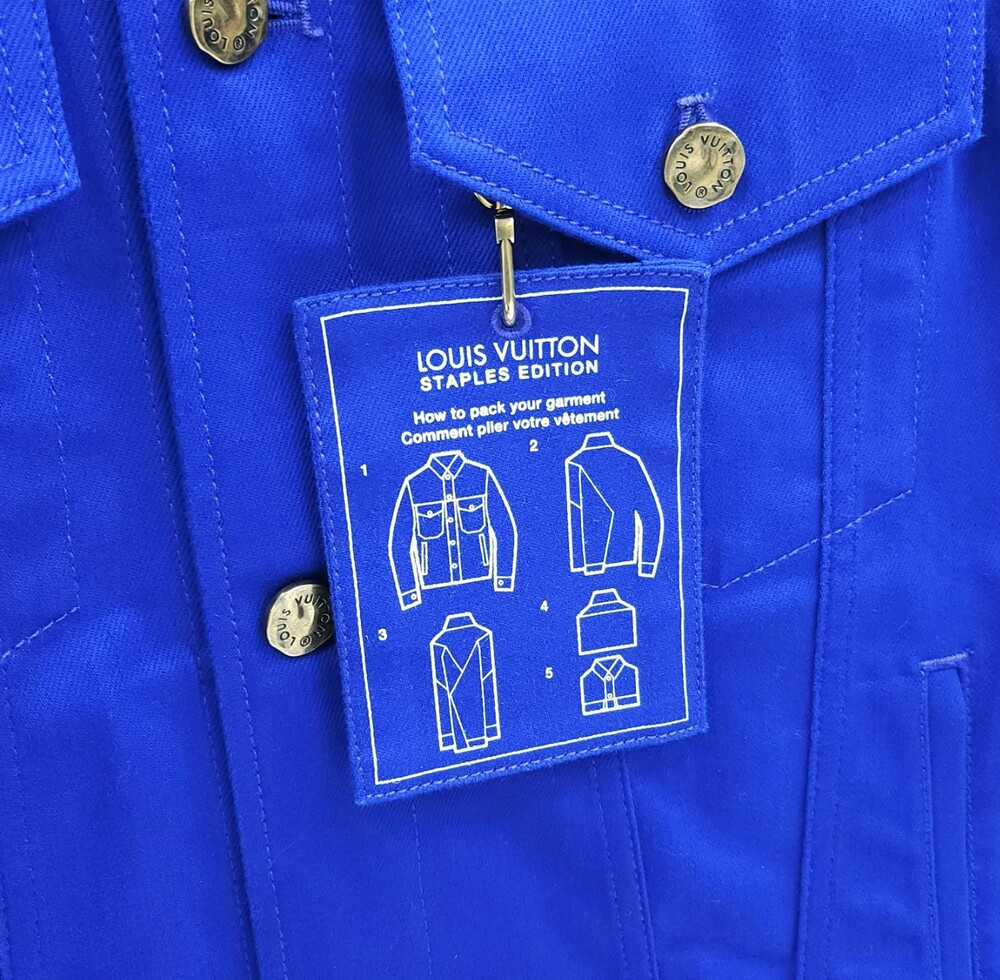 [럭스유] 48 / 루이비통 블루 DNA 데님 자켓