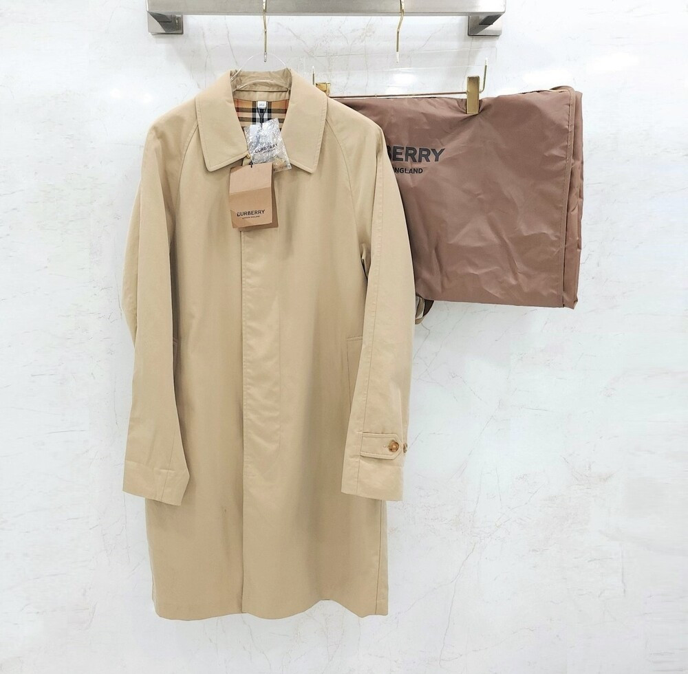 [럭스유] (새상품) 44 / 버버리 베이지 캠든 카 코트 8018811