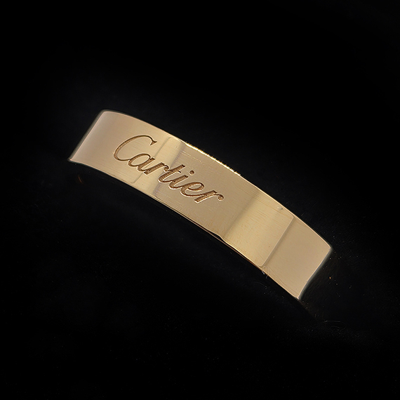 까르띠에 C드 웨딩밴드 4mm 핑크골드 반지 56호 전시상품급 B40980