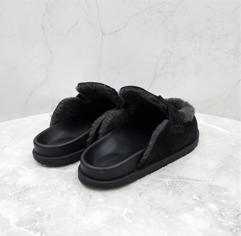 [럭스유] 44 / 에르메스 스웨이드 GO 뮬 H231745