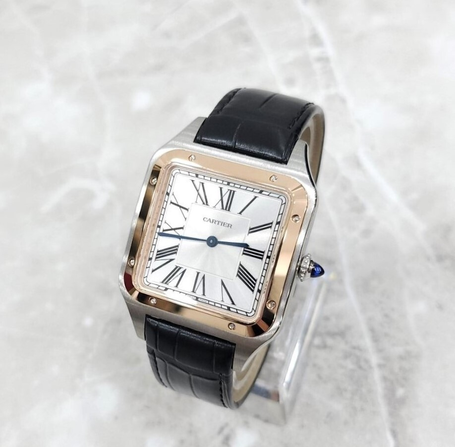 [럭스유] (새상품) 까르띠에 산토스 뒤몽 워치 XL W2SA0017