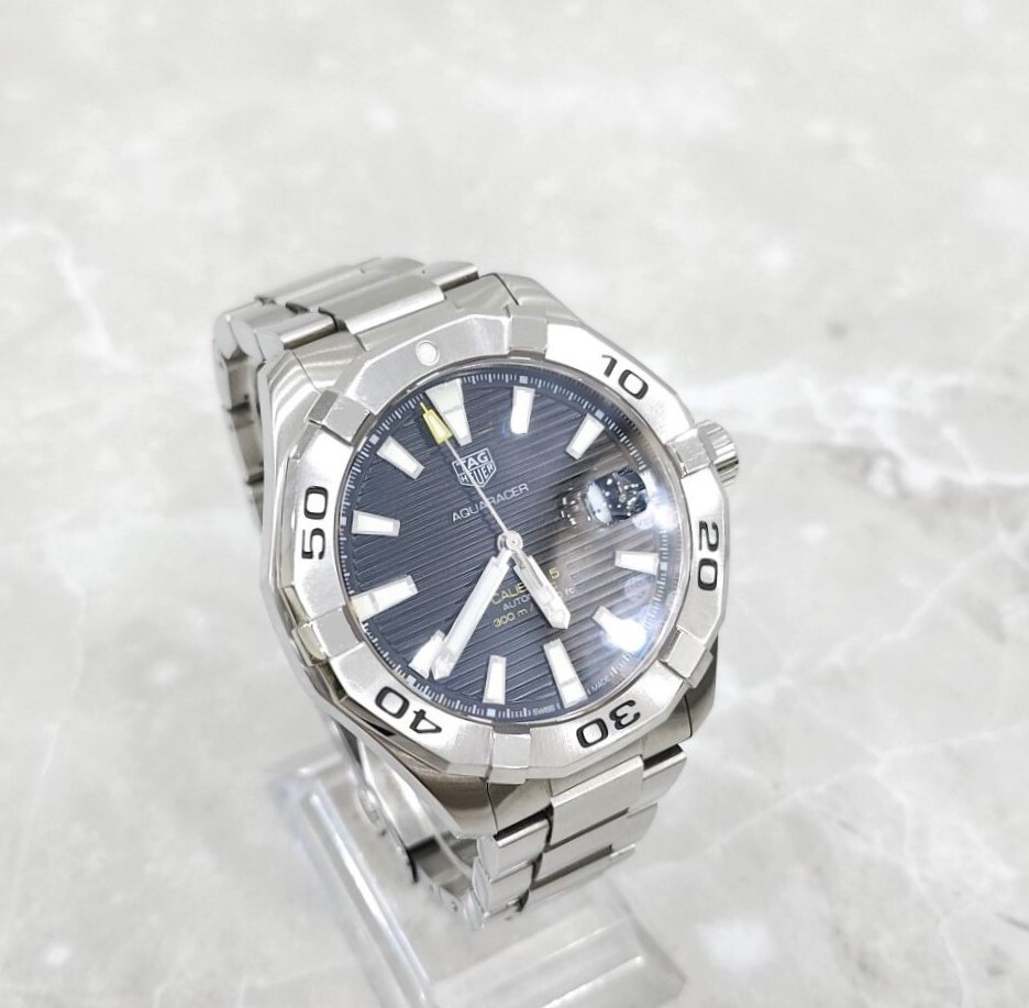 [럭스유] 태그호이어 아쿠아 레이서 300 검판 메탈 시계