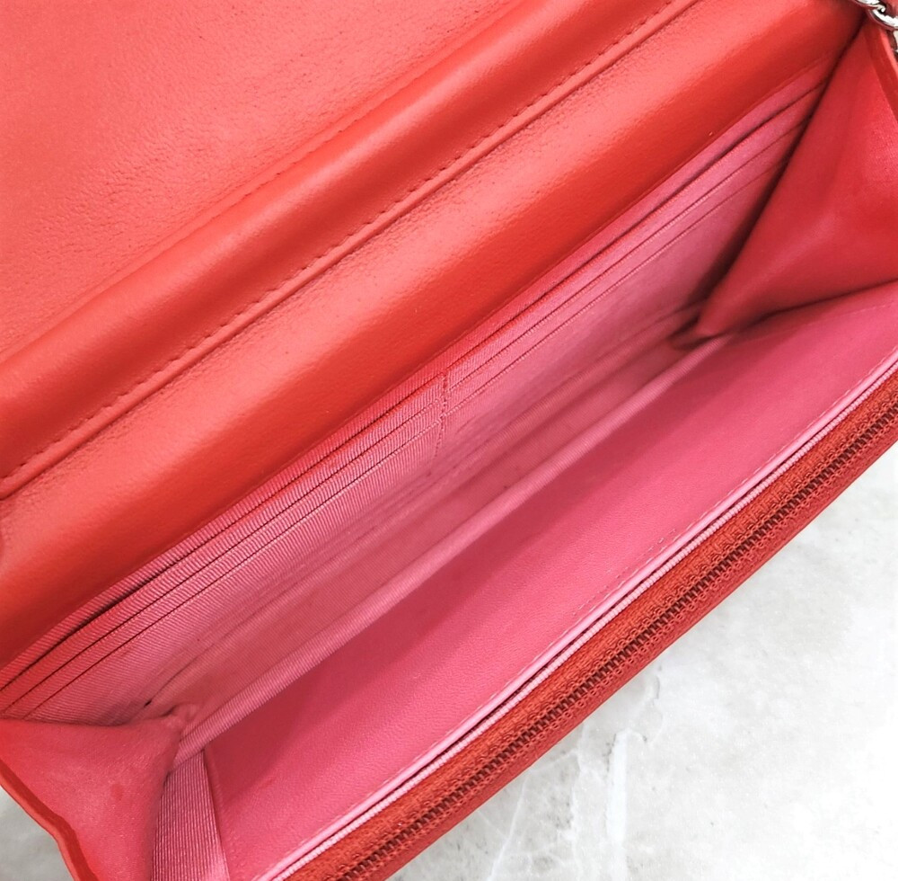 [럭스유] 샤넬 램스킨 WOC 체인 크로스백