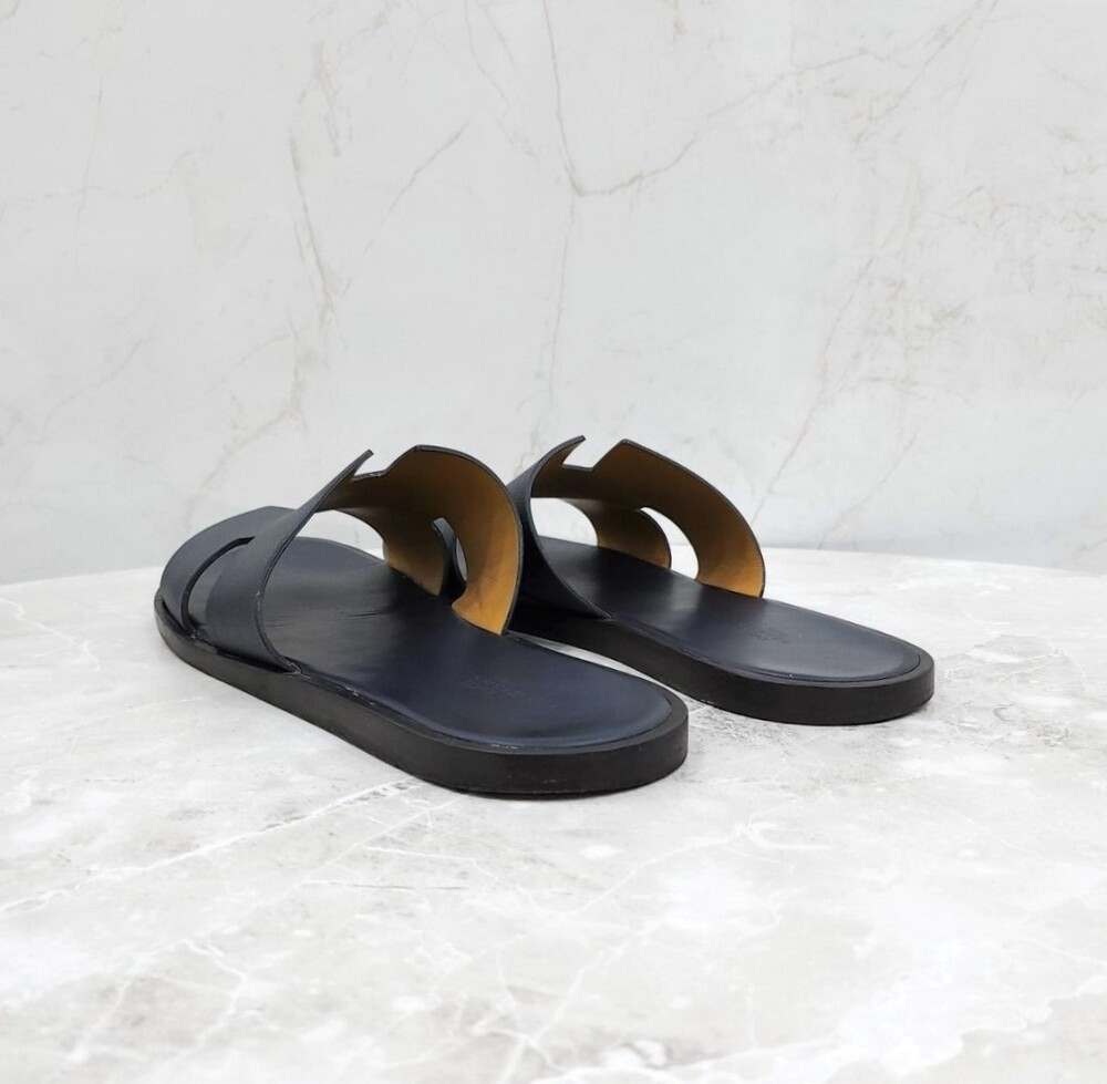 [럭스유] 44 / 에르메스 네이비 이즈미르 샌들 슬리퍼