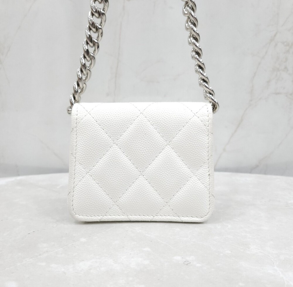 [럭스유] 샤넬 CC로고 캐비어 체인 미니백 AP2759