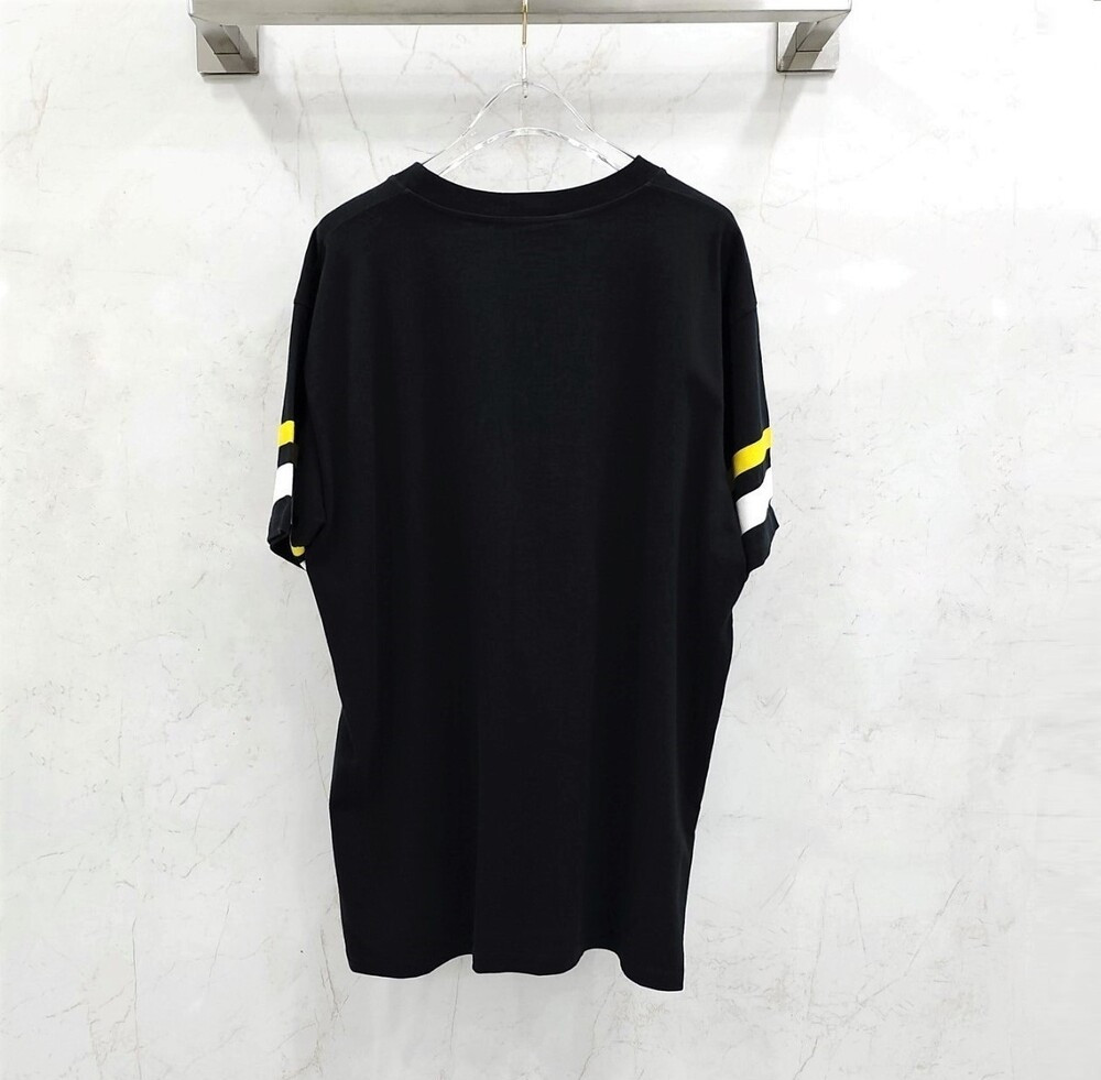 [럭스유] M / 구찌 로고 프린팅 코튼 저지 반팔 티셔츠