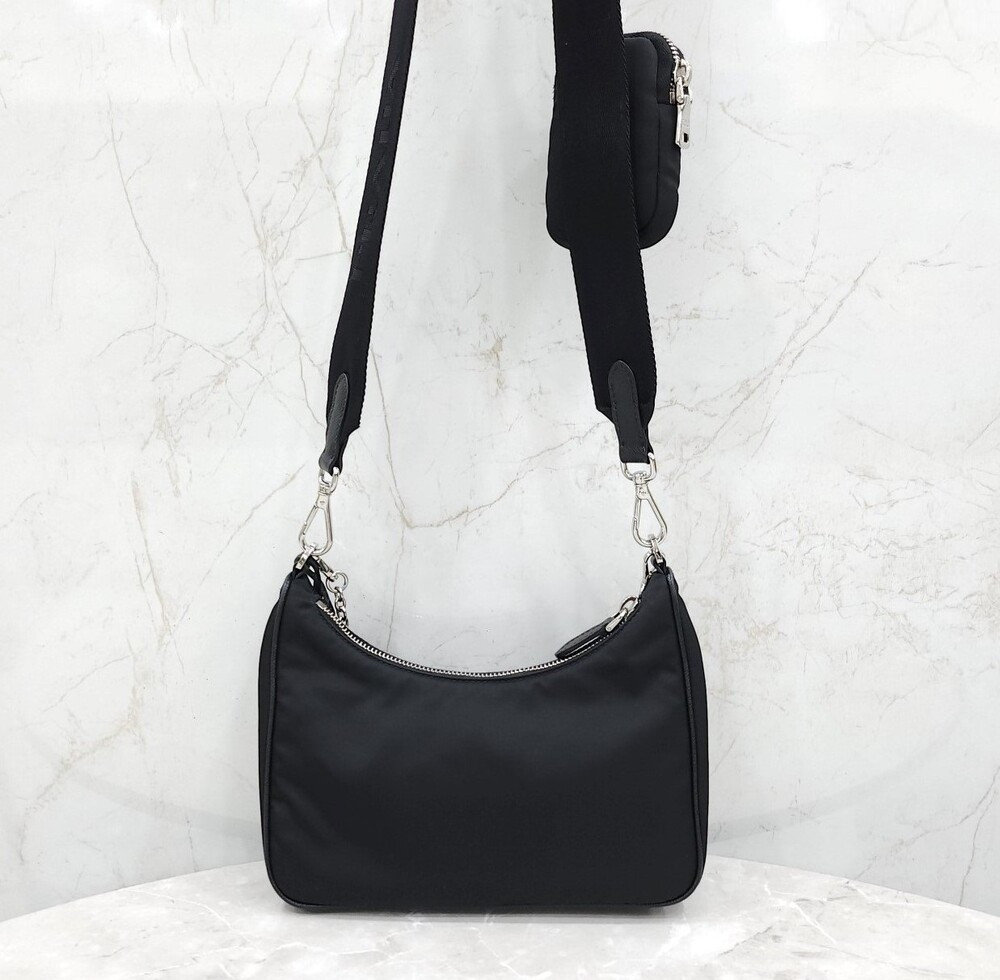 [럭스유] 프라다 리에디션 2005 리나일론 숄더 크로스백 1BH204