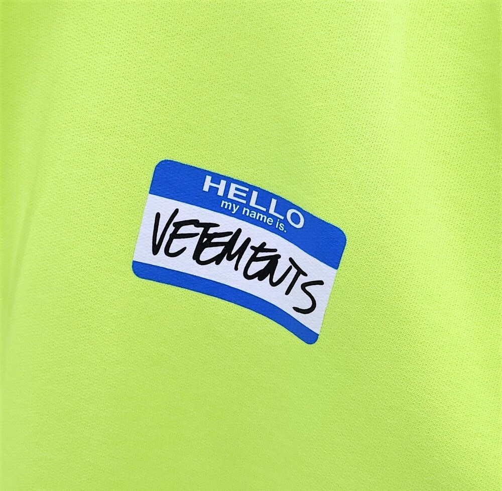 [럭스유] XS / 베트멍 헬로마이네임 오버 후드티