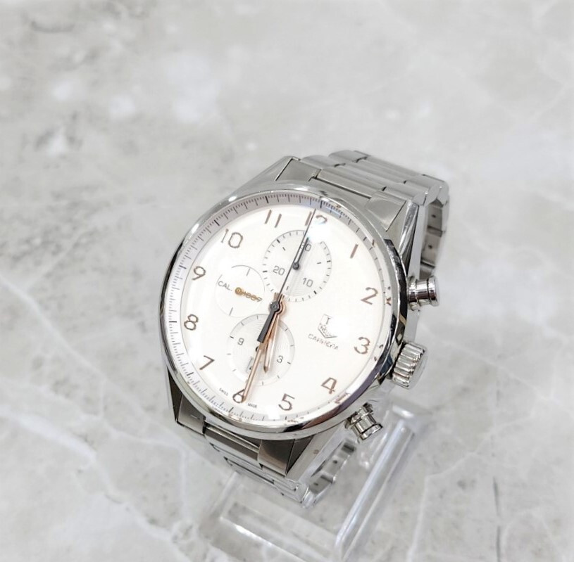 [럭스유] 태그호이어 까레라 칼리버 1887 크로노 시계 43mm CAR2012