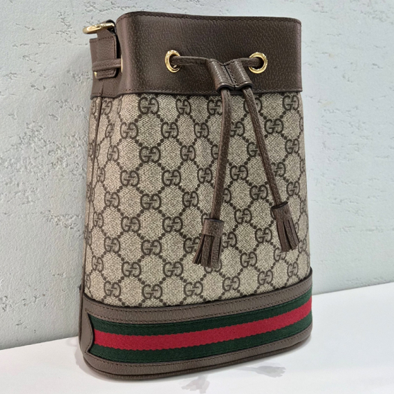 구찌 오피디아 GG 스몰 버킷 토트 숄더백 550621