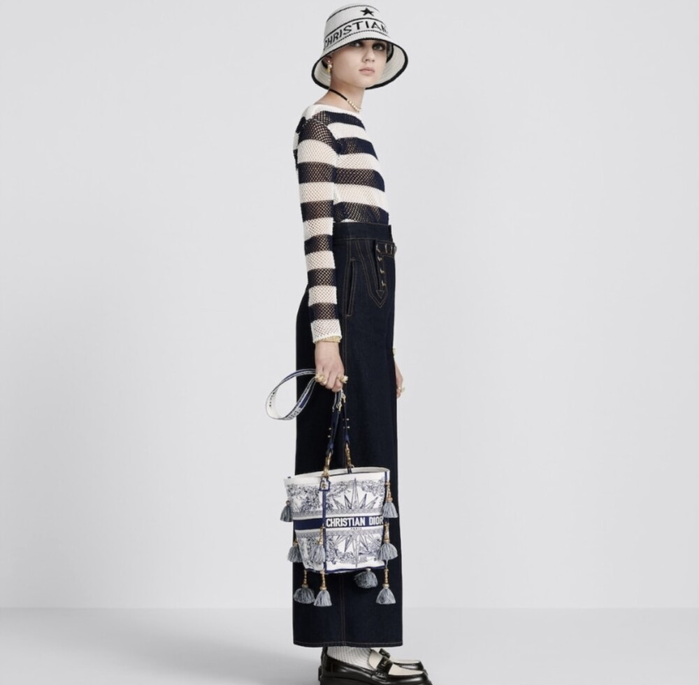 [럭스유] 디올 D 버블 버킷백 스몰 M1317CRVX