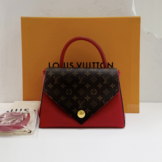 루이비통 모노그램 더블 V 플랩 숄더백 M54624