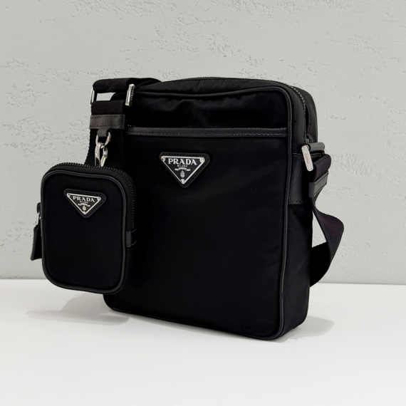 프라다 나일론 사피아노 크로스백 2VH112