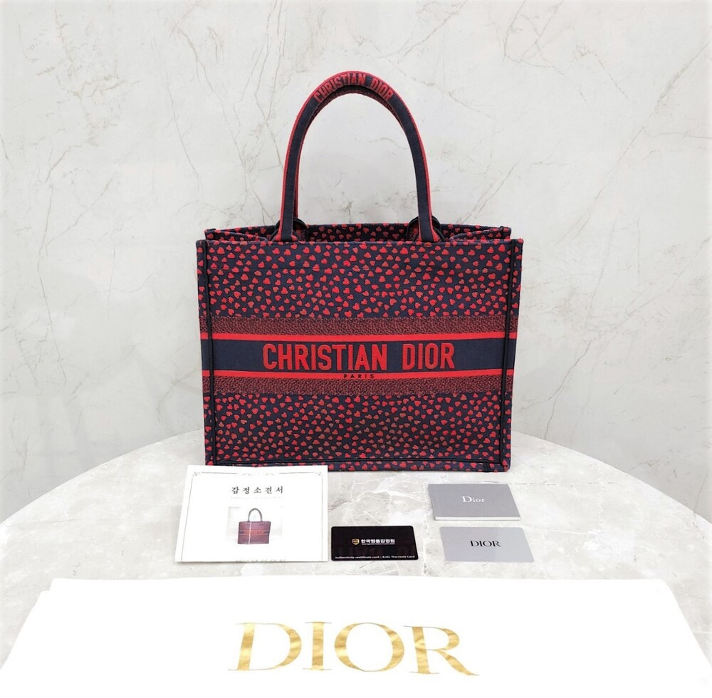 [럭스유] 디올 아이러브파리 북토트백 미디엄