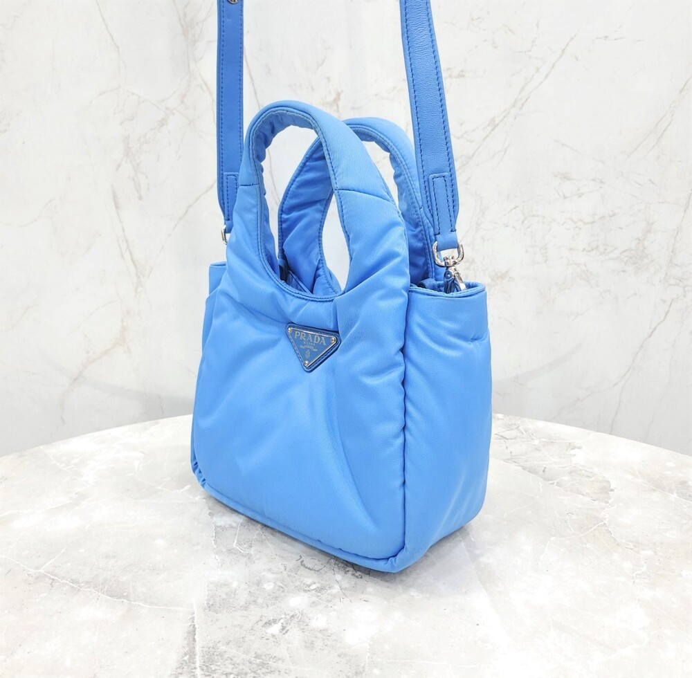 [럭스유] 프라다 소프트 패딩 리나일론 미니백 1BA359