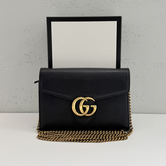 구찌 마몬트 WOC 체인 숄더백 401232