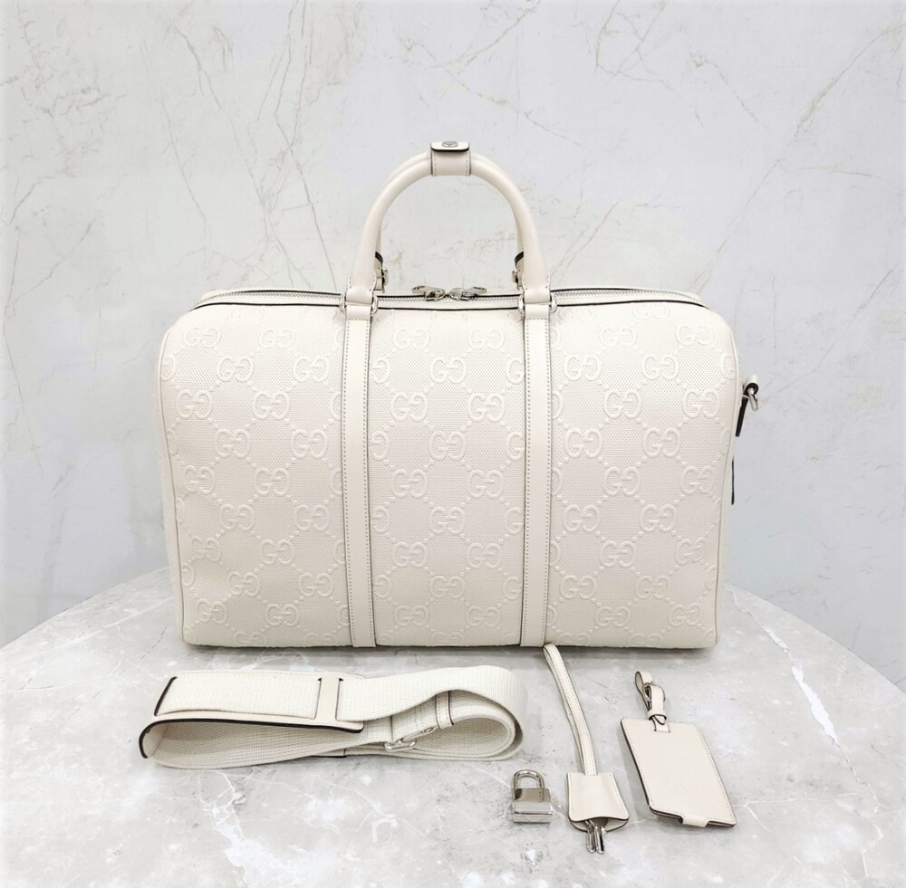 [럭스유] 구찌 GG 엠보스드 트래블 크로스 더플백 625768