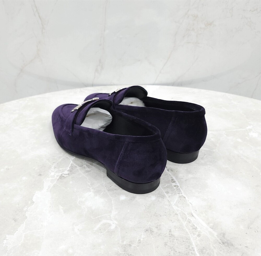 [럭스유] 36 / 에르메스 파리로퍼 퍼플 벨벳