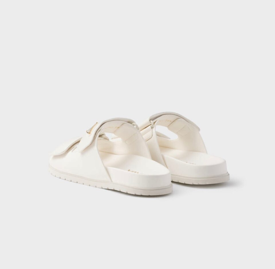 [럭스유] 36.5 / 프라다 나파가죽 슬라이드 1XX755