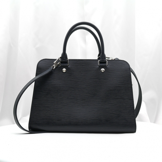 Louis Vuitton(루이비통) M51238 블랙 에삐 레더 바누 MM 탑핸들 2WAY