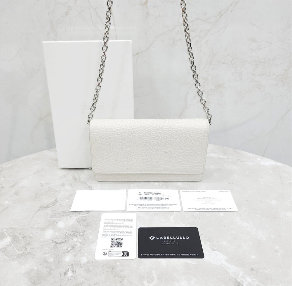 [럭스유] 메종 마르지엘라 WOC 스티치 체인 크로스백