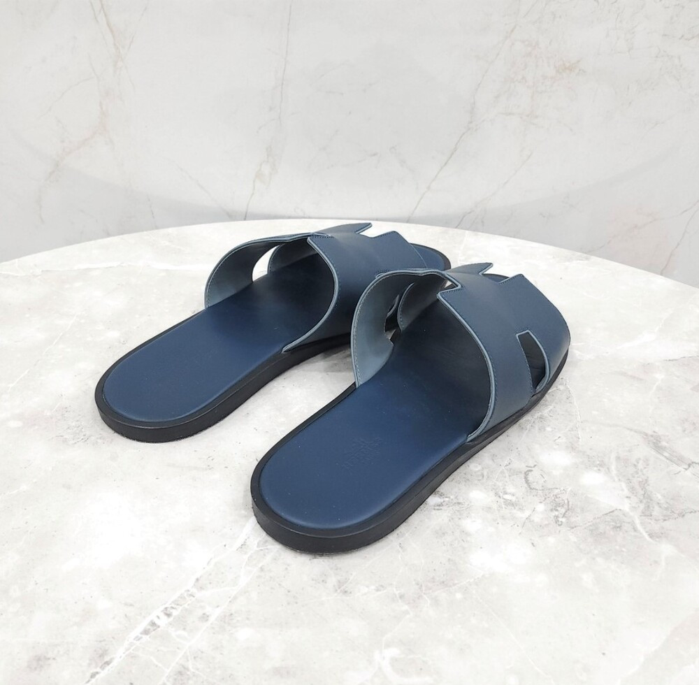 [럭스유] 43 / 에르메스 네이비 이즈미르 샌들 슬리퍼