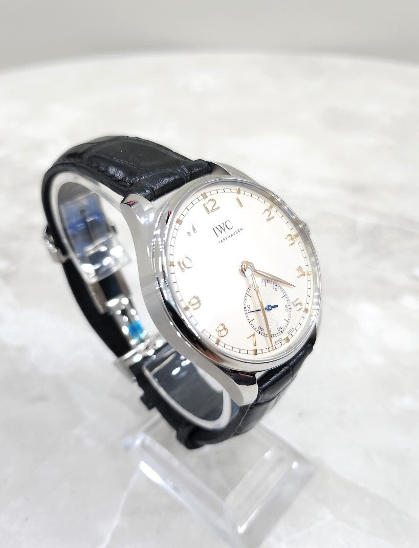 [럭스유] IWC 포르투기저 오토매틱 시계 40mm 골드핸즈