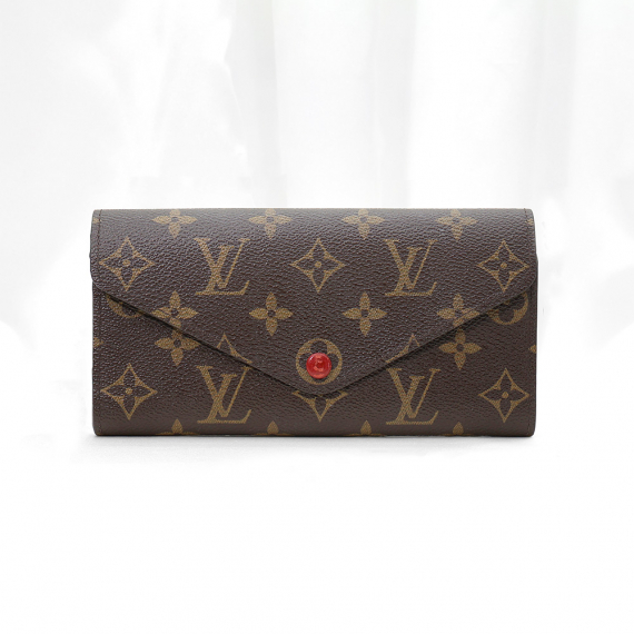 Louis Vuitton(루이비통) M60139 모노그램 캔버스 루즈 조세핀 월릿 장지갑 + 보조파우치