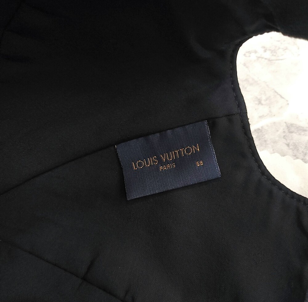 [럭스유] 루이비통 블랙 모노그램 레더 쉐도우 볼캡 58 MP2605