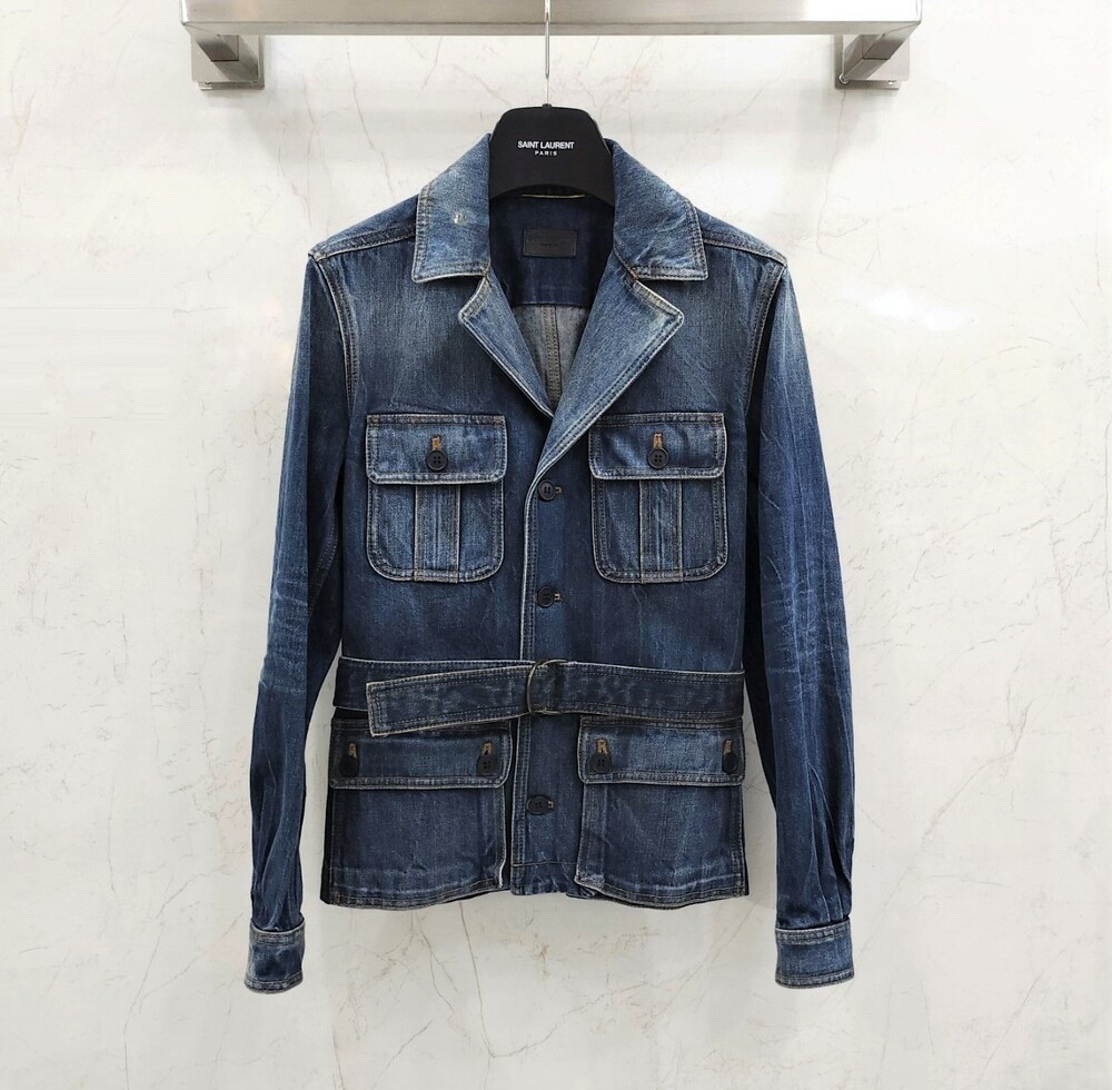 [럭스유] S / 생로랑 데님 자켓