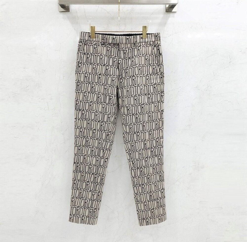 [럭스유] 48 / 디올 X 숀 스투시 멀티로고 팬츠 033D151AY985