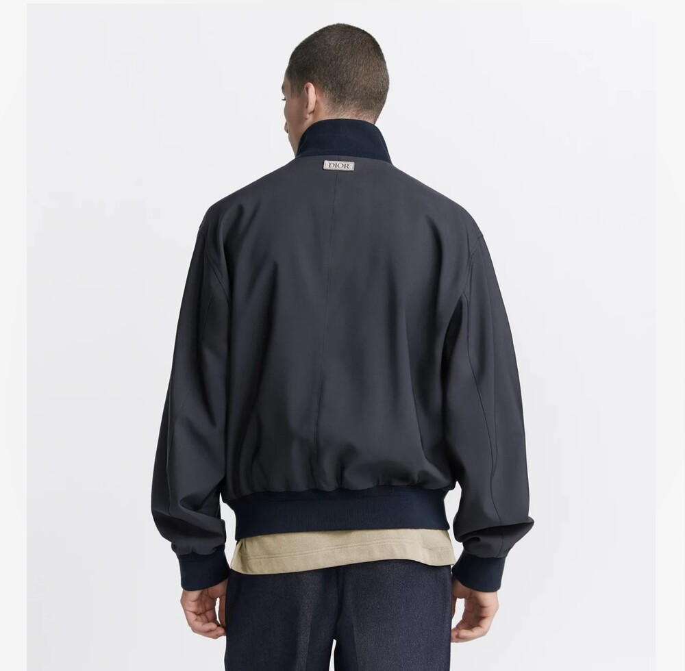 [럭스유] 46 / 디올 아이콘 해링턴 코튼 실크 자켓 493C422