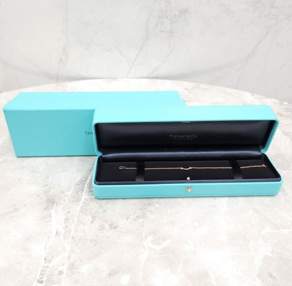 [럭스유] 티파니앤코 다이아 T 스마일 브레이슬릿 S