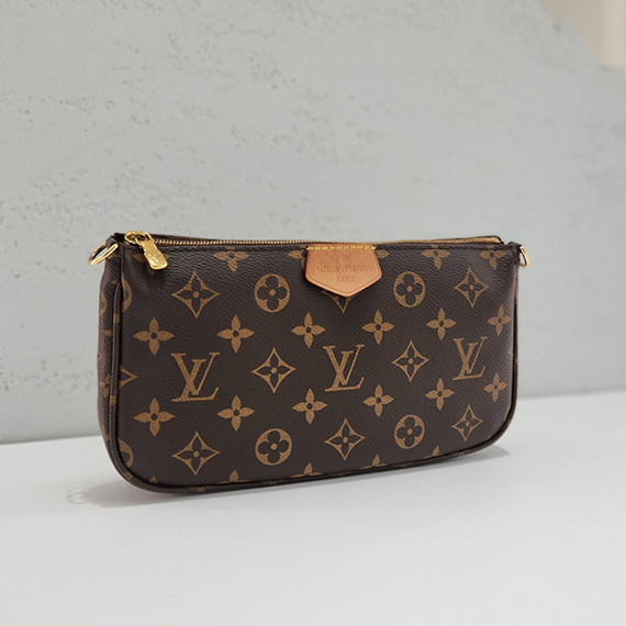 루이비통 멀티 포쉐트 악세수아 라이트 핑크 크로스백 내장칩 M44840