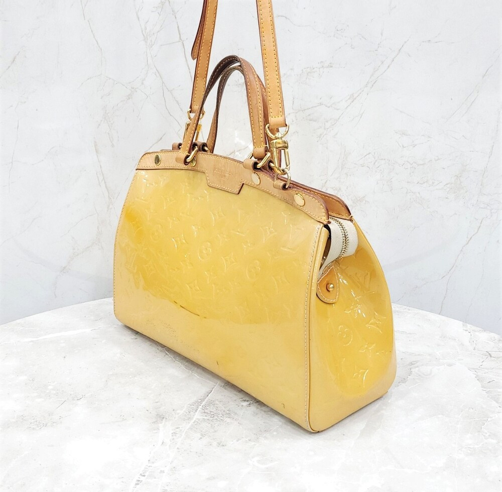 [럭스유] 루이비통 옐로우 모노그램 베르니 토트 숄더백