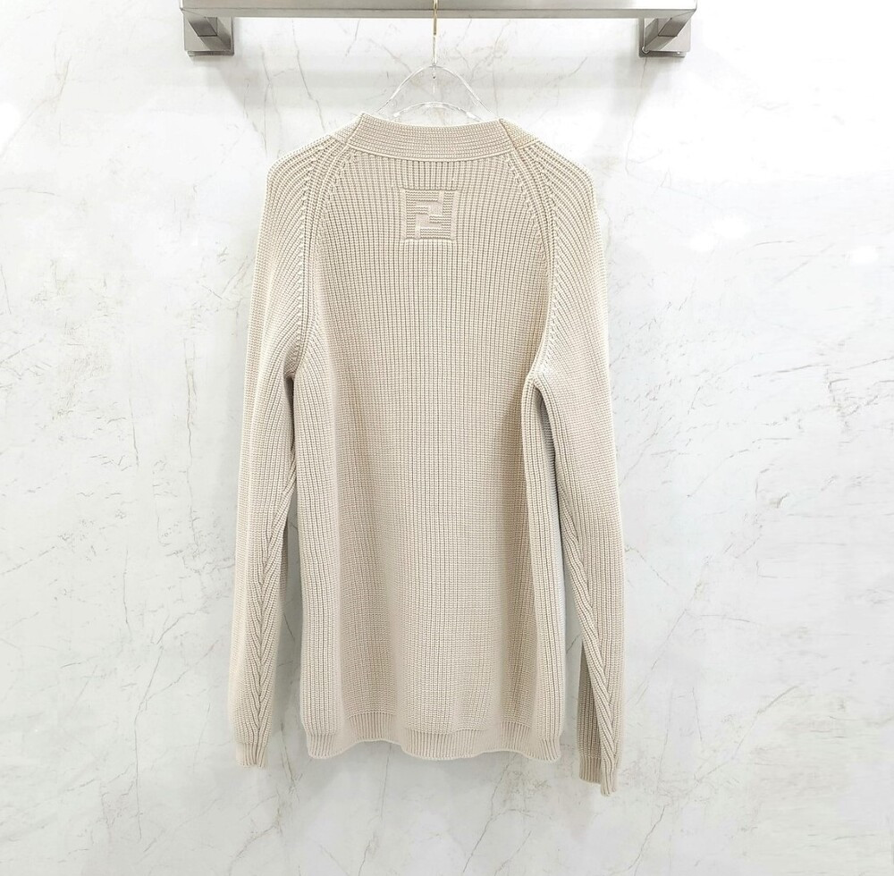 [럭스유] 50 / 펜디 컬러 블록 니트 가디건 FZC498