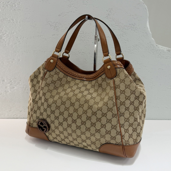 구찌 자가드 토트백 296896