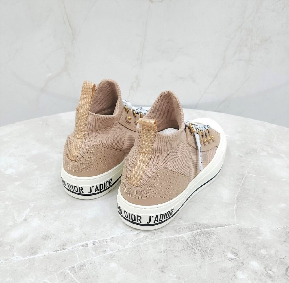 [럭스유] (새상품) 34.5 / 디올 워크앤디올 니트 하이탑 스니커즈