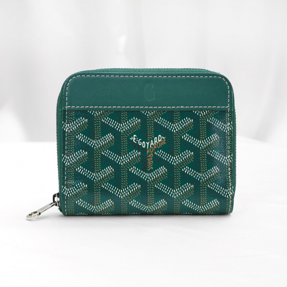 Goyard(고야드) MATIGNPMLTY09CL09P 그린 컬러 마티뇽 PM 지퍼 카드지갑