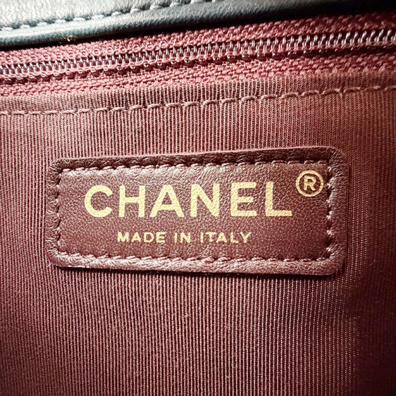 샤넬 플랩백 램스킨 미니 금장 블루그린 숄더백 23번대 A93514