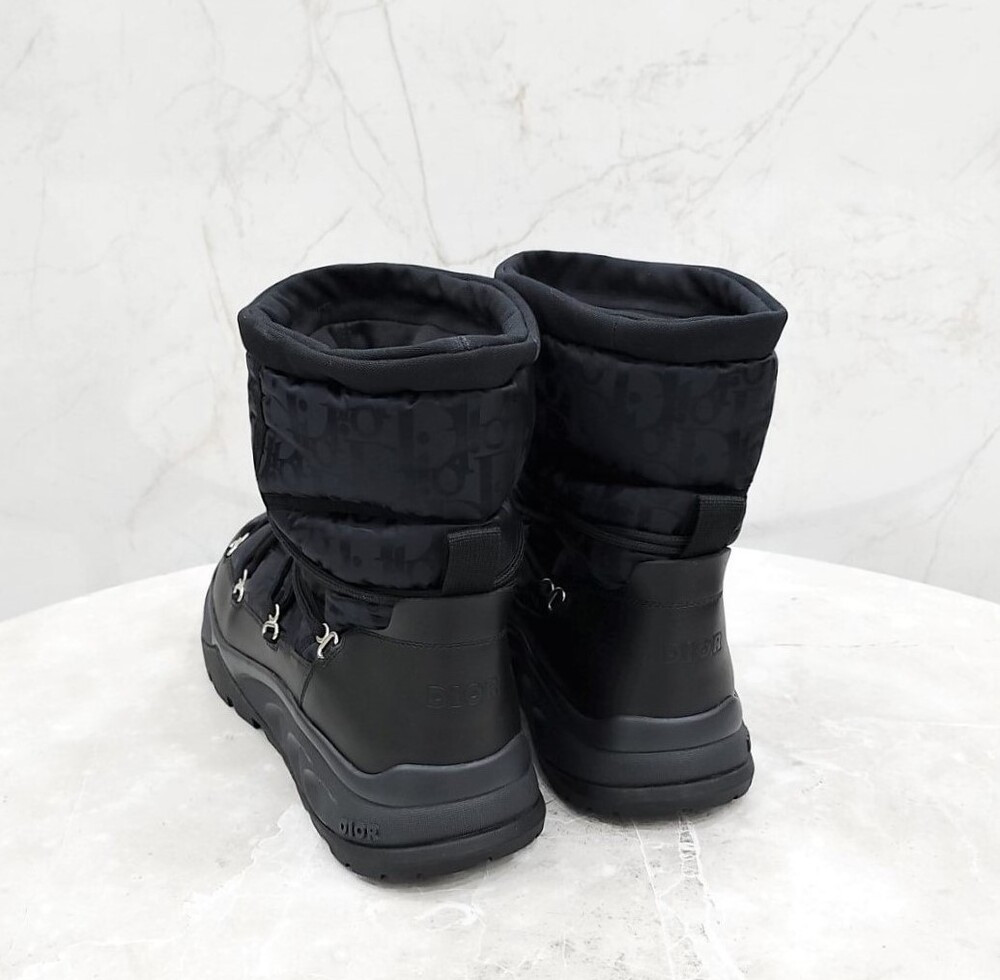 [럭스유] (새상품) 43 / 디올 오블리크 스노우 패딩 부츠