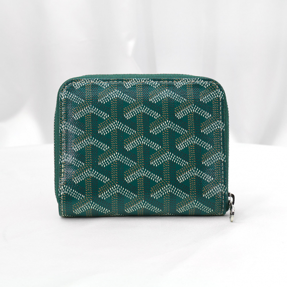 Goyard(고야드) MATIGNPMLTY09CL09P 그린 컬러 마티뇽 PM 지퍼 카드지갑