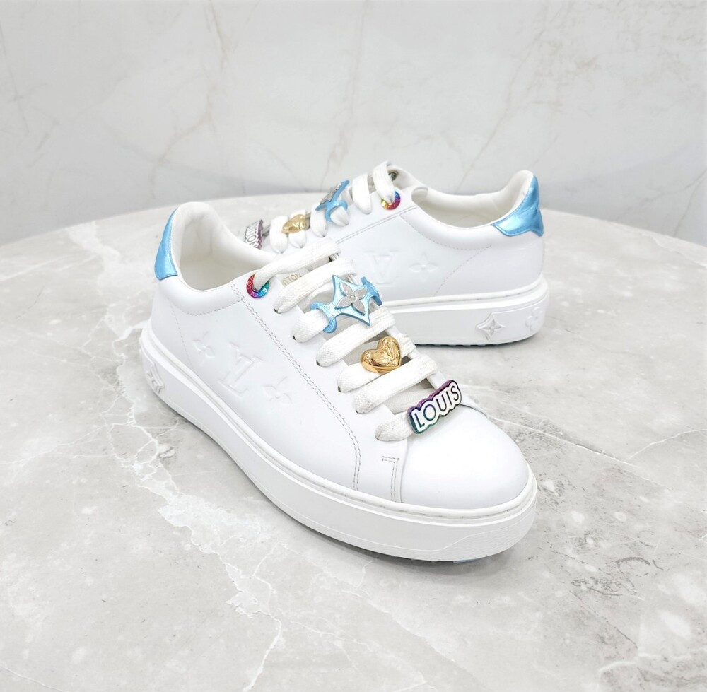 [럭스유] 35.5 / 루이비통 모노그램 타임아웃 스니커즈