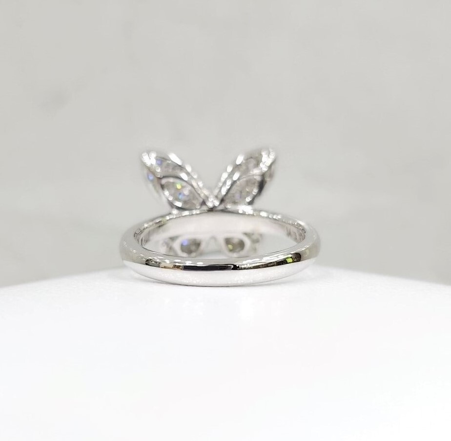 [럭스유] (새상품) 그라프 다이아 파베 버터플라이 미니 링 국내11.5호