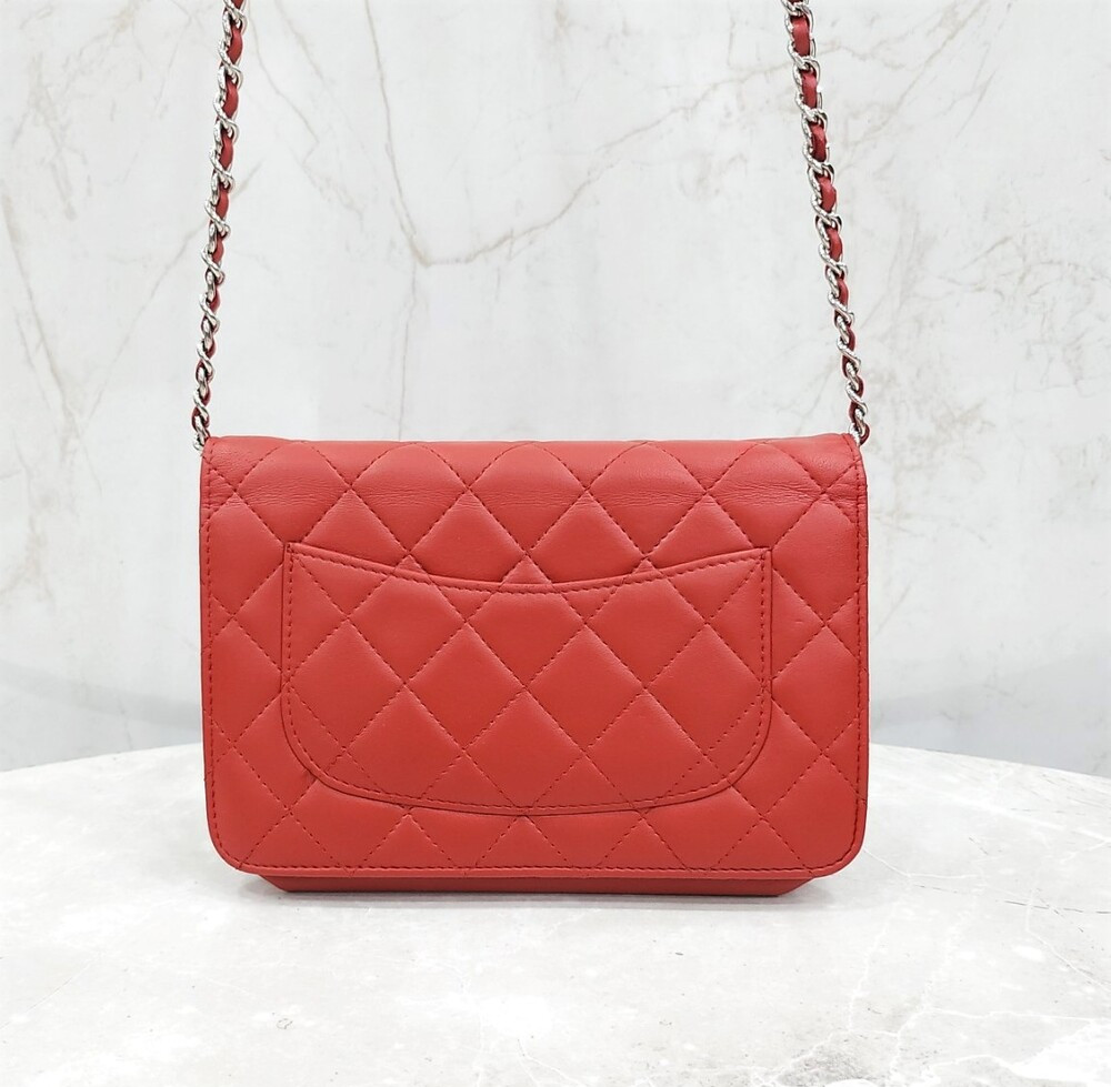 [럭스유] 샤넬 램스킨 WOC 체인 크로스백