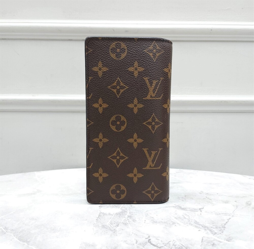 [럭스유] 루이비통 LV 러버 패치 브라짜 월릿 장지갑